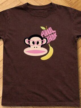 Paul Frank Julius Monkey Graphic Tee Y2K Kidcore Aesthetic
